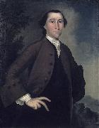 Joseph Badger John Haskins oil painting on canvas